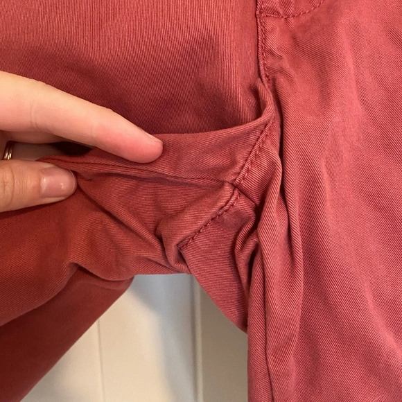 Merona men’s flat front red khaki shorts — size 30 - Picture 3 of 7